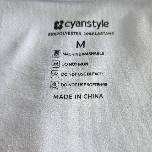 Cyanstyle Coffee Brown One Piece Medium Women's Bodysuit Jumpsuit Layer Yoga - Picture 8 of 8